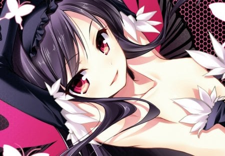 Kuro Hime - beauty, game, girl, wall, kuro hime, accel world, new