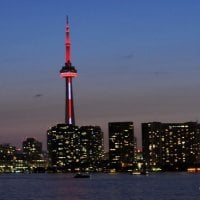 Toronto Harbour at Dusk