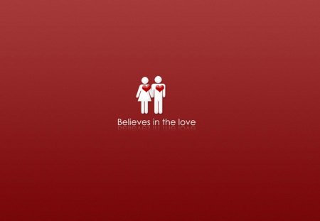 believes in the love - note, love, nice, red