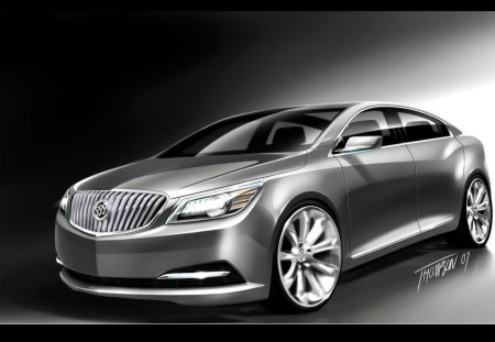 BuickInvicta - prototype, buick, car, tuning, concept