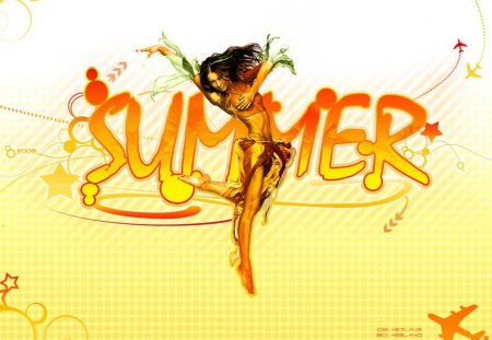 Summer - summer, girl