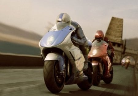 Motorcycles - two, me, motorcycle, not, other, video, mihi, game, aequus, to, known