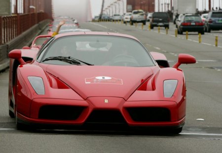 Ferrari Enzo - hypercar, ferrari parade, supercar, enzo, f60, ferrari