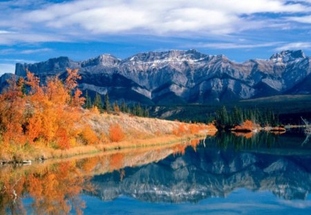 National Park  - mountains, lake