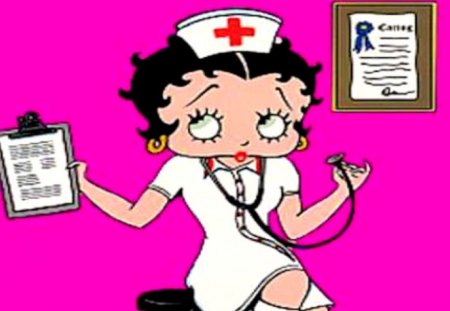 betty boop can i heal ya!! - betty boop, pink