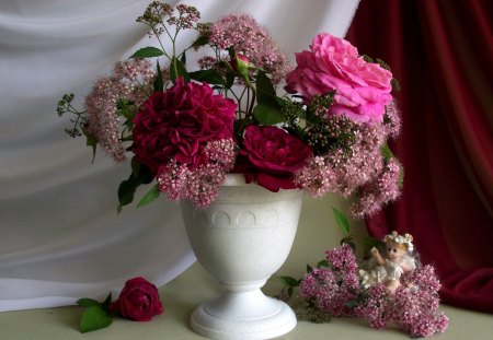 Still life - carnation, nature, arrangement, flower, still life