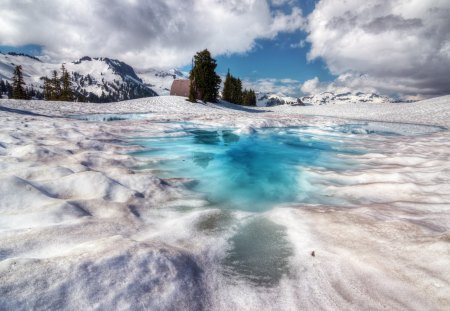 Elfin Lakes - lakes, water, lake, elfin