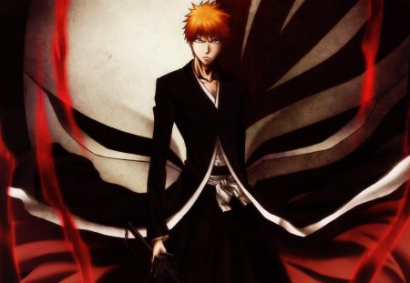 Ichigo Kurosaki - anime, mask, bleach, ichigo kurosaki, ichigo, kurosaki ichigo