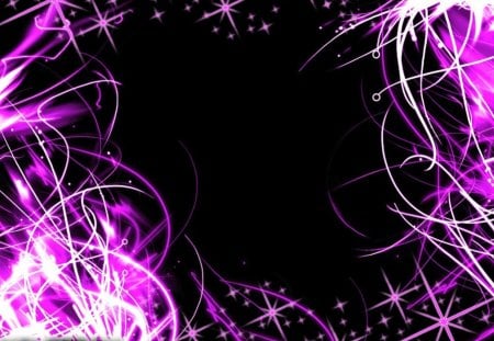 purple lighting - white, purple, pink, black, exiting