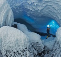 Amazing Snow Cavern