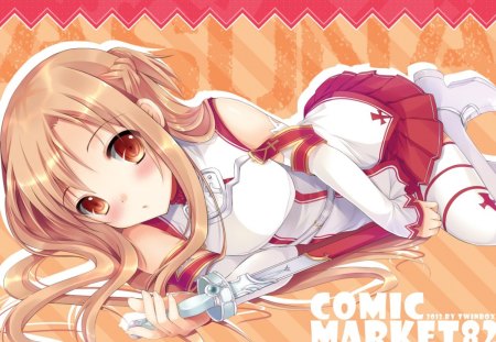 Yuuki Asuna - pretty, girl, cute, anime