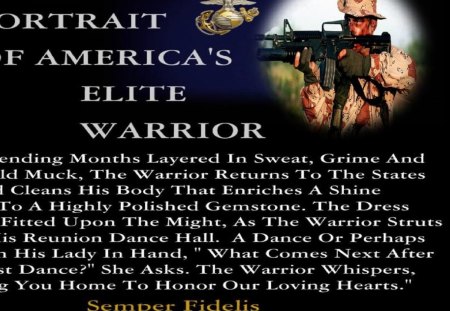 Elite Warrior - marines, usmc, marine corps, recon