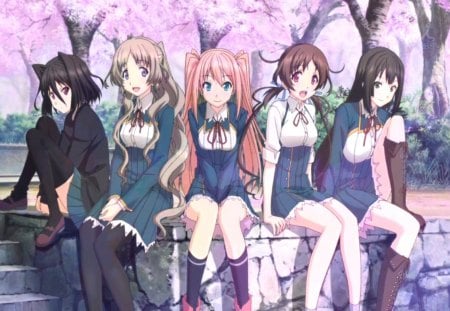 KoiChoco Squad GirlFriend - beauty, wall, game, koichoco, new, anime, series, girl