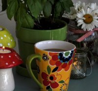 Morning coffee on the porchâ™¥