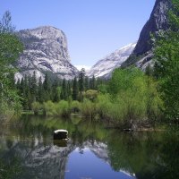 Mirror Lake in Yosemite