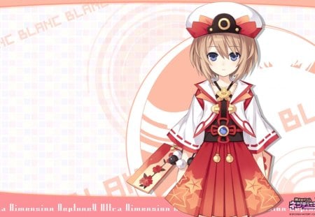 Blanc - anime, girl, game, neptunia hyperdimension