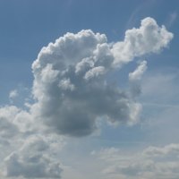 Clouds in blue Sky