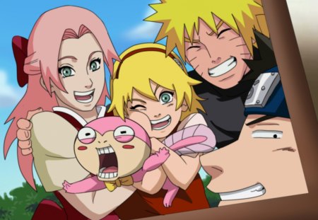 naruto family - naruto family, sakura, family, naruto