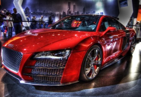 Audi R8 - front, hd, cars, audi r8