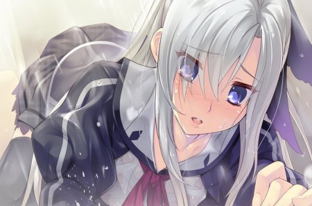 Mibu Tsubaki - beauty, game, girl, cg art, wall, new, tokeijukake