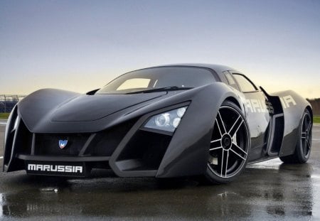 Marussia Supercar - black, sport, car, marussia