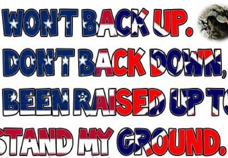 I won't back up. - usmc, marine corps, marines, recon