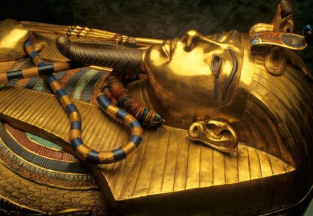 egyptian mummy - egyptian, architecture, mummy, gold