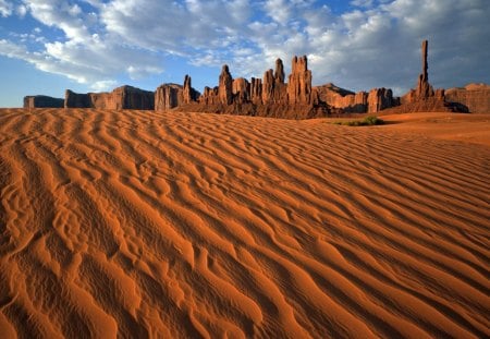 deserto - deserto, rochas, ceu, areia