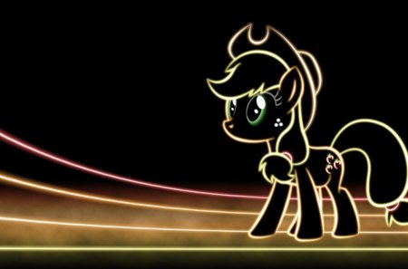 My little Pony: Applejack Lines - pony, lines, applejack, my little pony