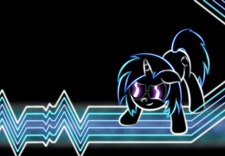 My little Pony: Vinyl Scratch Lines