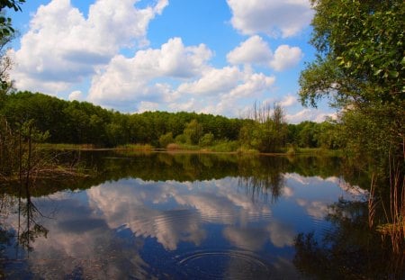 Glebokie deep lake - lake, glebokie, jezioro