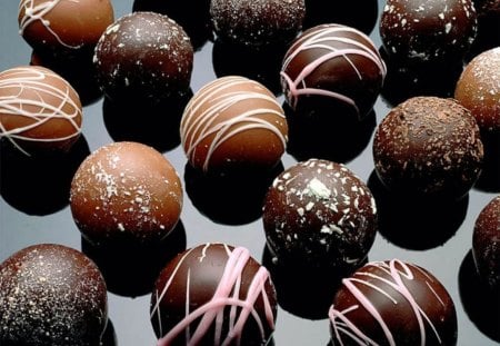 Chocolate Desserts - dessert, chocolate balls, chocolate dessert, chocolate