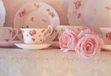 A Return to Loveliness♥ - loveliness, roses, return, forever, soft pink, morning, light, precious, bright, cup of coffee