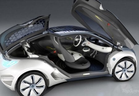 Renault ZOE Z.E Concept - ze, cars, zoe, concept, renault