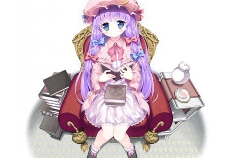 Patchouli Knowledge - anime, girl, female, patchouli knowledge