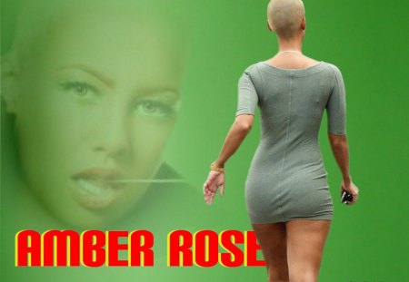 Amber Rose - amber rose, t sexy, skir, mini skirt