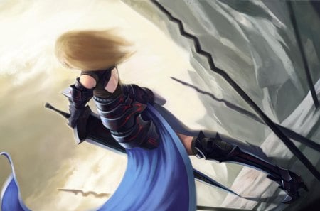 Saber Alter - saber, anime, female, saber alter, sword, armour, weapon, fate stay night, fsn