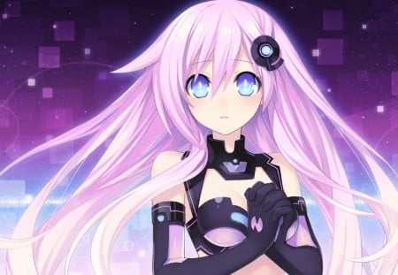 Neptunia Sweety Girl - beauty, aniem, girl, kitty, wal, new, neptynia