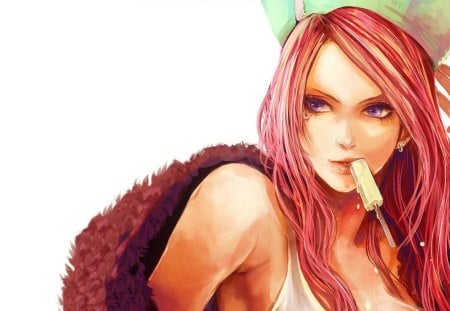 Rebel One - pretty, one piece, painting, girl, cool