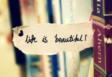 life is beautiful... - nice, life, book, beautiful