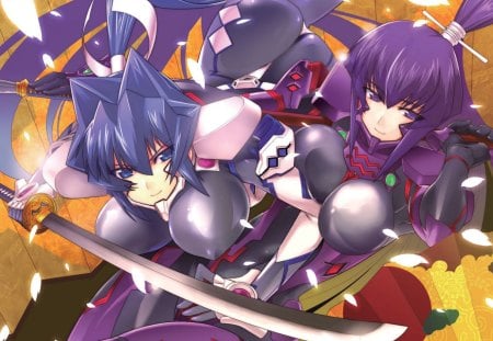 Hotti Sister Muv Luv - beauty, muv luv, wall, anime, sister, new