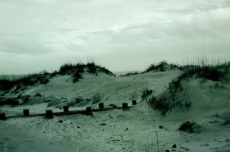 Black and White Sanddunes - white, black, sand, dune