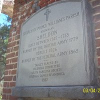 Old Sheldon Church Monument