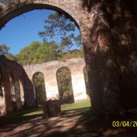 Old Sheldon Church Pulpit