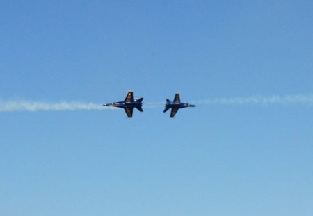 Blue Angels - aircraft, blue angels, airshow, military