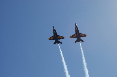 Blue Angels - aircraft, airshow, blue angels, military