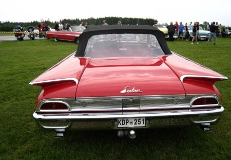 Nasco Yankee Meet 2012 - sky, car, red, black, grass