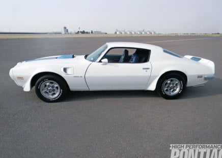 White 72 - trans am, pontiac, gm, classic