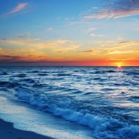 Beach at Dusk