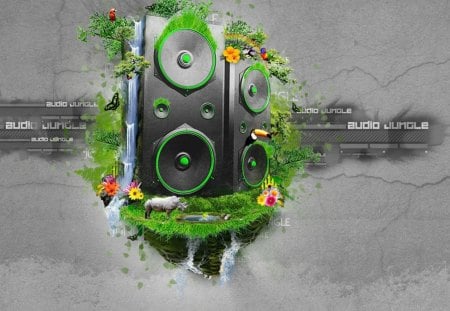 Jungle Woofer - green, nice, cool, wild